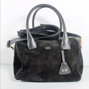 Mon Purse Suede Women's Shoulder Satchel Handbag